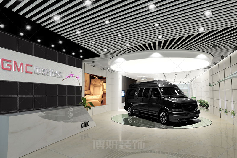 宁波高级汽车4S店装修设计方案效果图-宁波博妍装饰公司