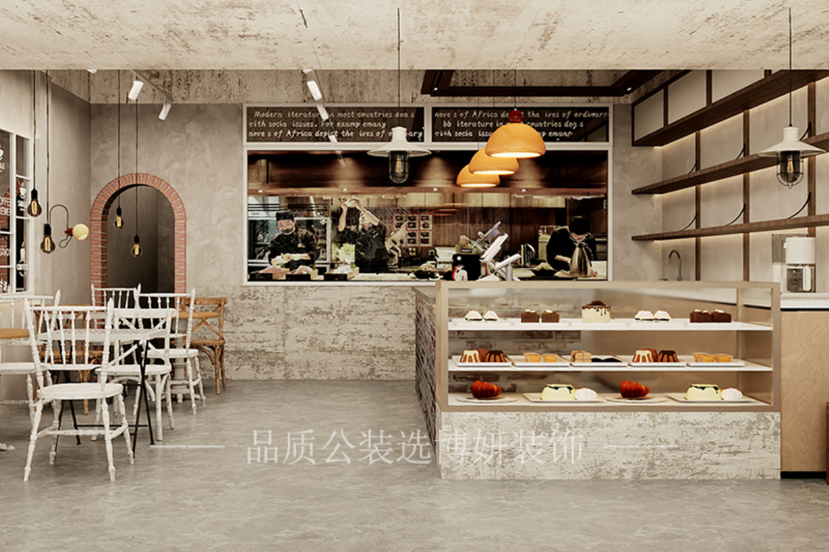 宁波烘焙店装修设计,宁波烘焙店装修公司,宁波烘焙店设计效果图