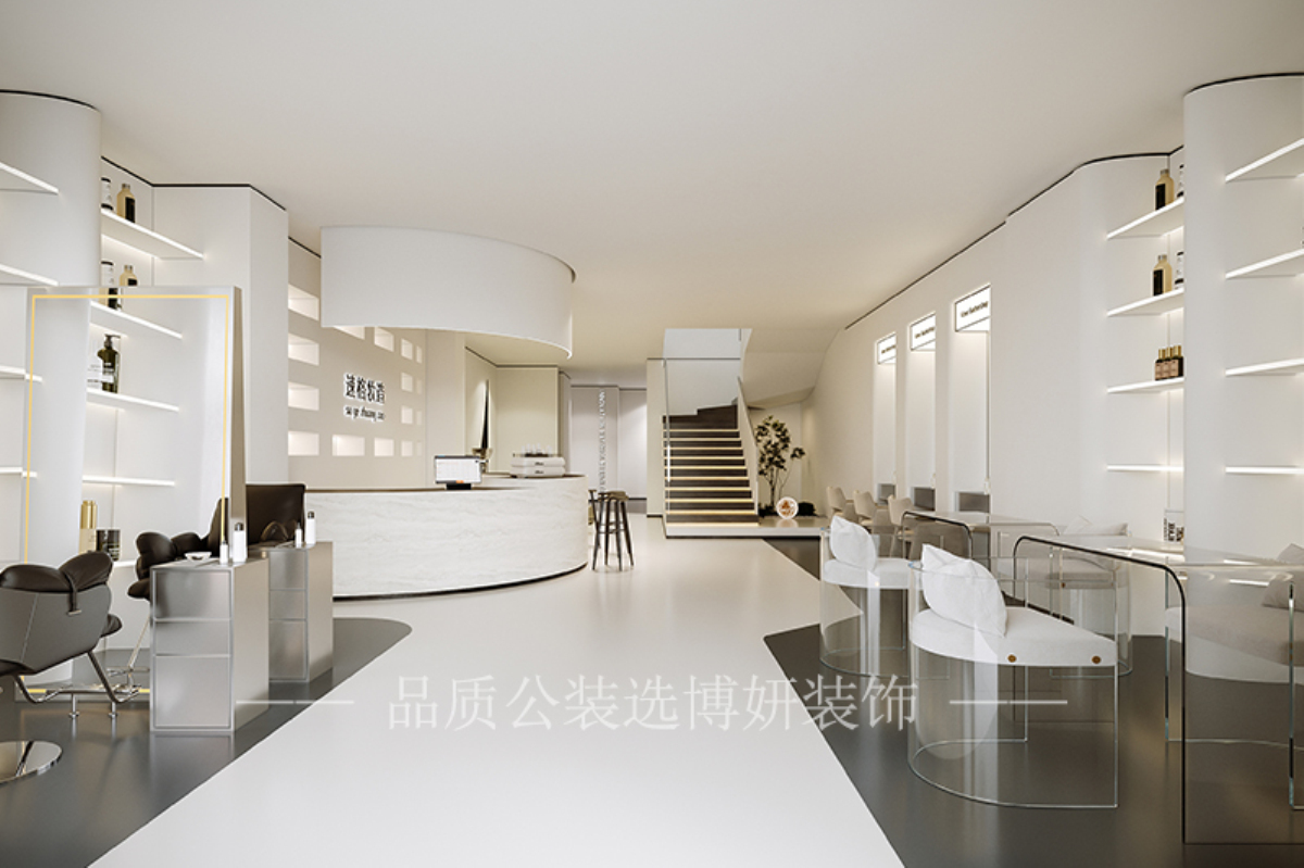 宁波妆造店装修设计,宁波妆造店装修公司,宁波妆造店设计效果图