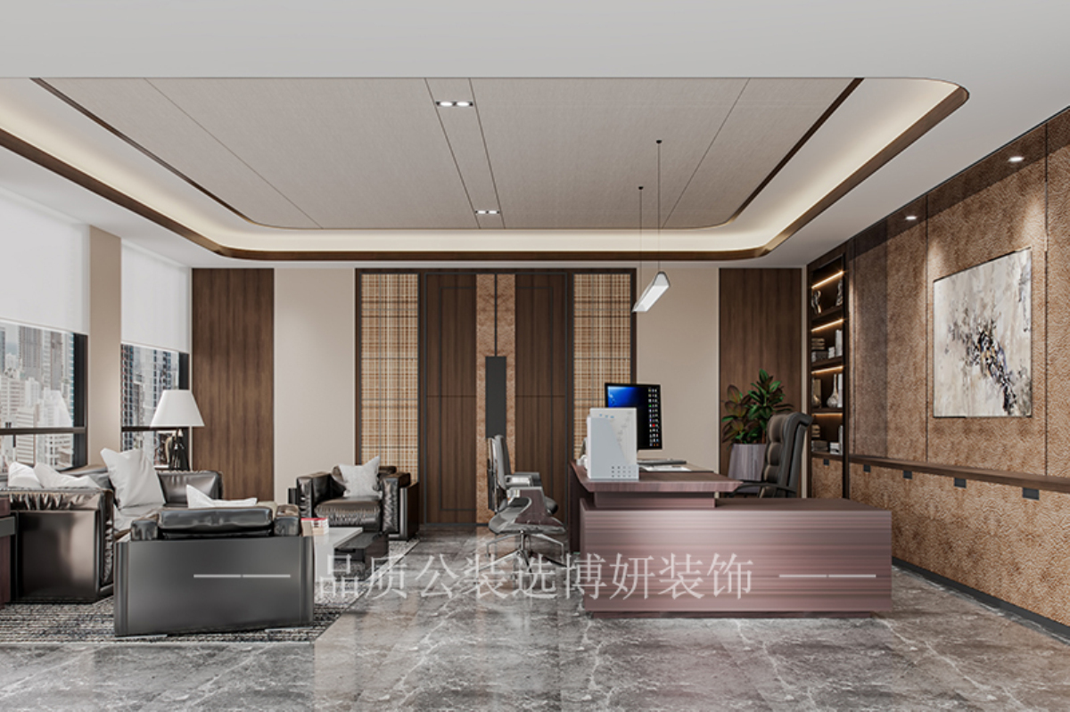宁波董事长办公室设计装修指南，打造兼具格调与效能的商务空间