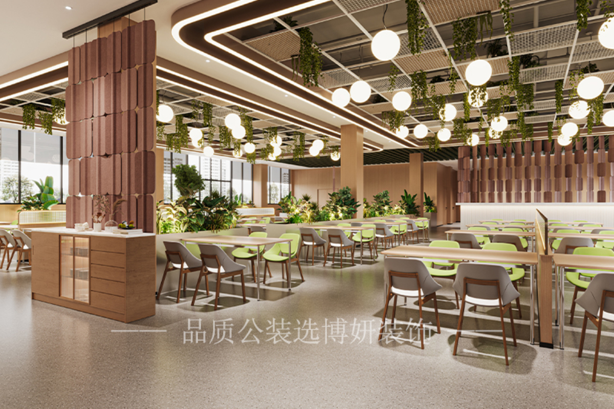 宁波员工食堂<font color='red'><font color='red'>设计装修</font></font>指南，打造温馨与高效并重的用餐空间